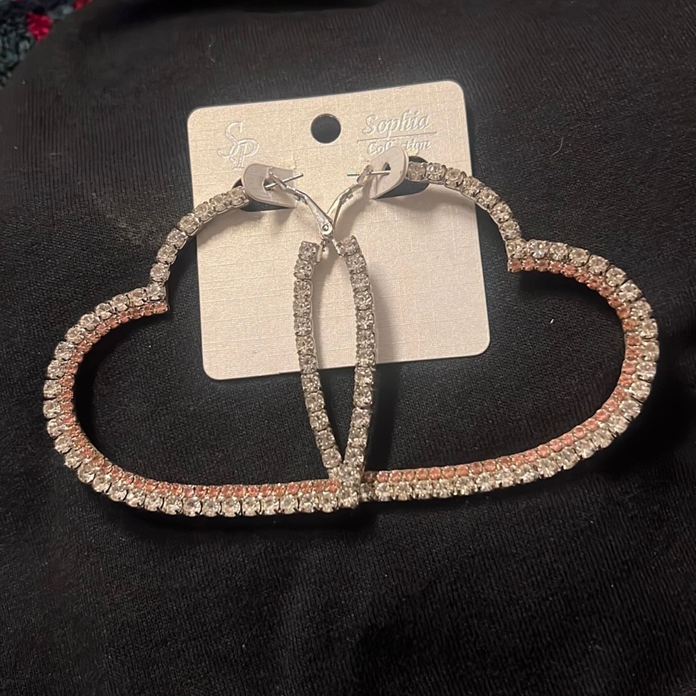 Heart earrings